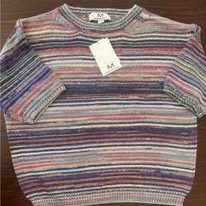 Magaschoni Colorful Knit Sweater
